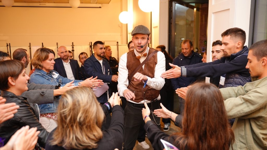 Animation Magicien Magie Hypnose